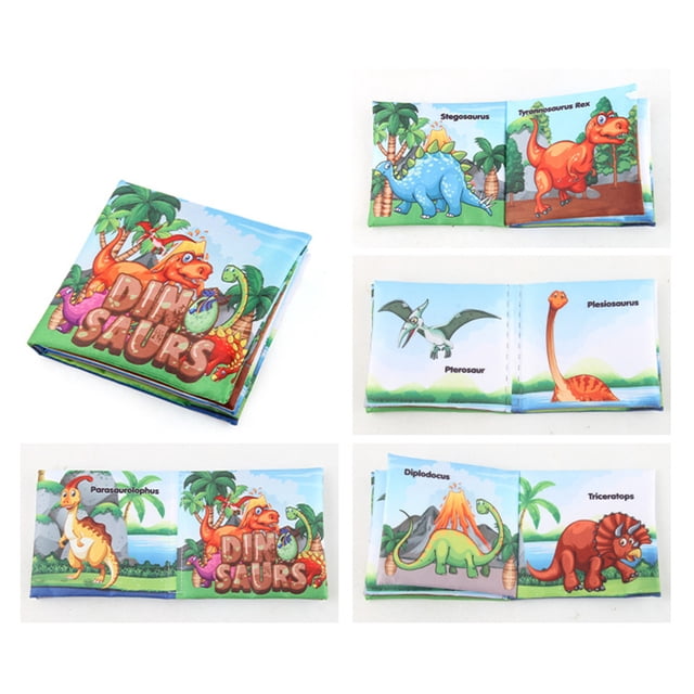 as show Tear-Resistant Crinkle Paper Instrument Insect Animal Cloth Book For Babies - Early Education Soft Book Toy