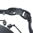 thumbnail image 5 of Gafas sumergibles Brillar HD grandes marcos para adultos con tapones para los oídos negras, 5 of 5
