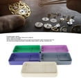 thumbnail image 3 of Caja de almacenamiento de accesorios de reloj sellado de 5 capas caja de piezas de reloj fácil de limpiar Rectangular apilable para herramienta de reparación ANGGREK Otros, 3 of 8