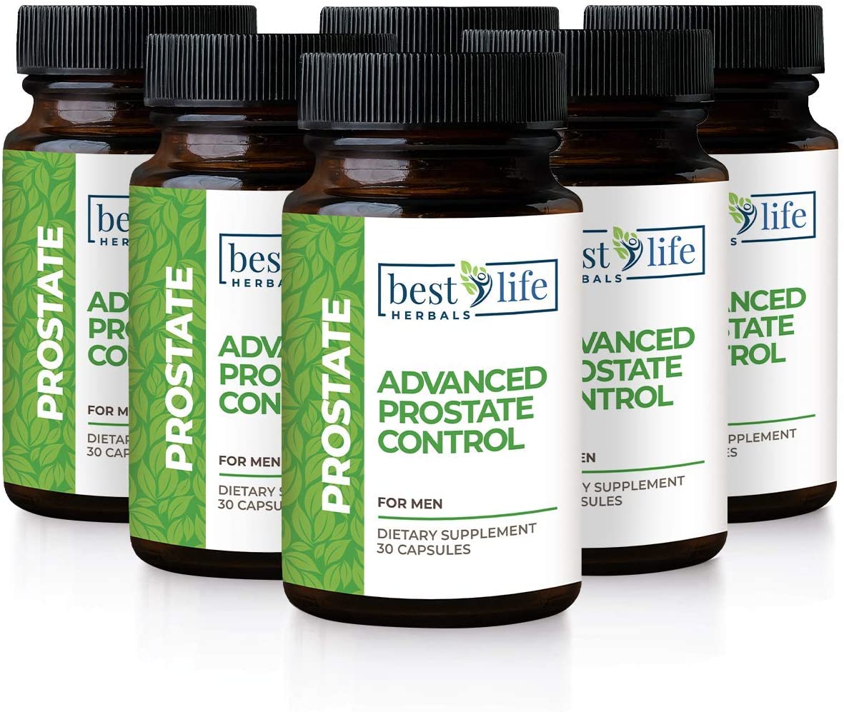 Advanced Prostate Control Supplement with Saw Palmetto for Men Experiencing Enlarged Prostate