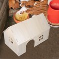 thumbnail image 3 of 1 Ensemble Maison Cachette pour Hamster pour Gerbilles 15.7X9.8X9.3In, 3 of 8