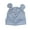 Grey, variant on Winter Outdoor Small Ears Cute Toddler Baby Boy Girl Beanie Soft Cotton Cap Hat