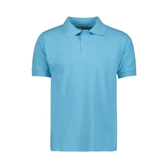 Playera Tipo Polo NAO Piqué 100% algodón Manga Corta color Acua Talla chica