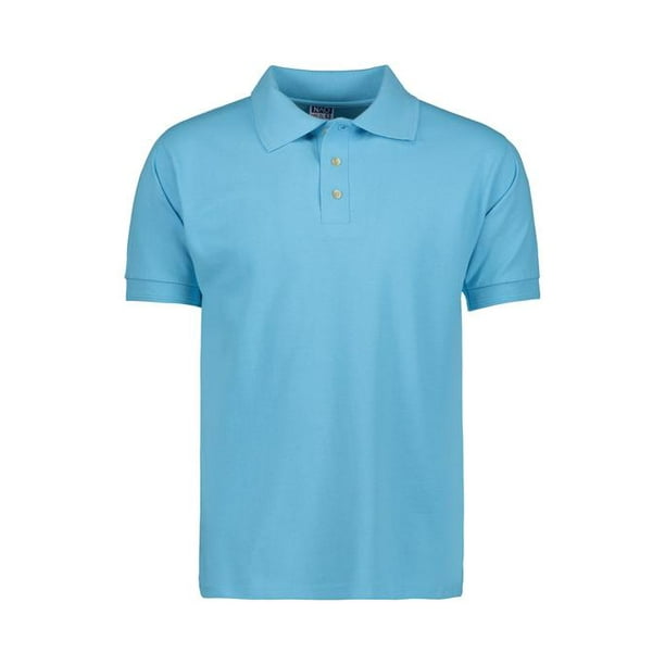 Playera Tipo Polo NAO 100% algodón Manga Corta Acua Talla Mediana