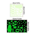 thumbnail image 3 of Valentine's Day Luminous Gnome Stickers Green Glow in the Dark Wall Decals for Living Room Bedroom Home Decor Self-Adhesive PVC Material Easy to Apply Holiday Decorations, 3 of 8