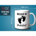 thumbnail image 6 of Podiatrist Mug White 11oz - Believe In Podiatrist - Toe Nail Professional Doctor Physician, 6 of 7