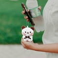 thumbnail image 5 of Stuffed Animal Keychain,Bubu and Dudu Bears Stuffed Animals with Chains Decorations, Cute Cartoon Figurine Keychain Decor for Backpacks, Desks, Home,Birthday Day Gifts(A), 5 of 5