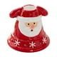thumbnail image 2 of Santa Claus Snowman Ceramic Candle Holders Festive Romantic Candle Holders Decor Candlelight Dinner Ambiance Accessory, 2 of 6