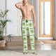 thumbnail image 2 of Balery Green Avocado Pantalones de pijama para hombre, pijama ultraligero, pantalón de descanso-XX-Large, 2 of 6