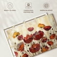 thumbnail image 6 of Elephant Stock Poppies In The Rain Wall Art - Horizontal Canvas Wall Art - Living Room Wall Decor - Floral And Botanical Canvas - Gray And Red Decor By Silvia Vassileva - 30" x 20", 6 of 8