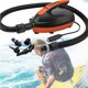 thumbnail image 2 of Kenally Compresor de bomba de aire eléctrica 12V 16PSI Bomba de aire con pantalla digital Inflador de aire rápido con 6 boquillas de aire para piscina Bombillas para automóviles Kenally VI011342-00, 2 of 6