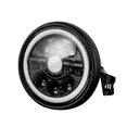 thumbnail image 1 of Faro Para Moto Universal De 7 Pulgadas+ Carcasa Y Soporte NEGRO, 1 of 4