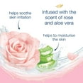 thumbnail image 5 of Dove Soothing Rose & Aloe Vera Body Wash Pump Bottle, Go Fresh Nourishing Shower Gel with Refreshing Scent, Skin Prebiotics Formula, Gentle & Mild Body Cleanser for Nourished & Smooth Skin, 33.8 oz, 5 of 5