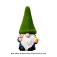 thumbnail image 5 of Adorno de estatua Gnome Dwarf Estatua Ornamento Resina Figura decorativa para césped al aire libre (azul), 5 of 5