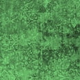 thumbnail image 1 of Ahgly Company Indoor Square Oriental Emerald Green Industrial Area Rugs, 8' Square, 1 of 4