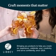 thumbnail image 6 of Libbey Aspen Highball Drinking Glasses Set of 4, 10.5 Oz, Clear, Stylish Retro Tall Glass Cups, Modern Bar Glassware for Cocktails, Mojito, and More, 6 of 6