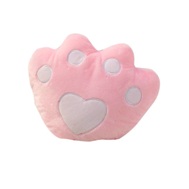 Cijíon Almohada Suave Amortiguador de Felpa Regalo Cumpleaños Pata de Oso Preciosa Color Rosa Sunnimix Amortiguador de la felpa