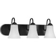 thumbnail image 3 of Classic Collection Four-Light Brushed Nickel Etched Glass Traditional Bath Vanity Light, 3 of 6
