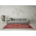 thumbnail image 3 of Ahgly Company Machine Washable Indoor Rectangle Oriental Brown Industrial Area Rugs, 5' x 7', 3 of 4
