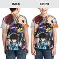 thumbnail image 3 of Boku no Hero Mha Academia Youth Unisex T-Shirt Crewneck Short Sleeve Double-Sided Print Tee Shirts Top For Boys Girls Kid Teen Small, 3 of 6