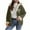 Army Green, variant on successthop Jacket Men Fleece Oversized Long Sleeve Hooded Coat with Pockets Zipper Comfortable Outwear