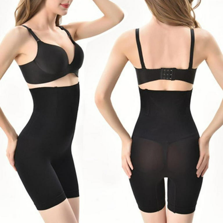 High Waisted Body Shaper Shorts Shapewear for Women Tummy Control Thigh  Slimming Anti-Light Safety Underwear 
