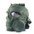 thumbnail image 1 of TopOne Tactical Gas Mask Full Face Single Fan Skull Covers Protective Mask for Outdoor Cs Game Masquerade Cosplay, 1 of 6