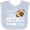 Blue and White, variant on Inktastic Uncle's Little Football Fan Boys or Girls Baby Bib