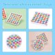thumbnail image 2 of Fidget Toys Pack Antiansiedad Alivio del estrés Tie Dye Push Pop Bubble Fidgets Toys Rainbow Juguetes simples para niños adultos Paquete de 2 (circular + cuadrado), 2 of 5