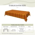 thumbnail image 6 of Rectangle Tablecloth, Autumn Plaid Series Design Stain Resistant, Wrinkle Free, Washable Polyester Cover for Dining, Parties, and Camping, 6 of 8