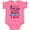 Hot Pink, variant on Inktastic Military Uncle Proud Nephew Freedom Boys or Girls Baby Bodysuit