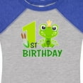 thumbnail image 4 of Inktastic 1st Birthday Prince Frog Boys Baby Bodysuit, 4 of 5