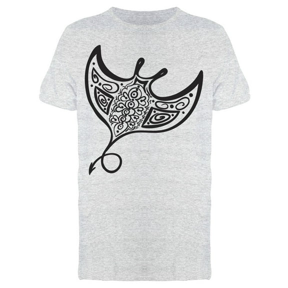 Tattoo Sketch Stingray Tee Men's -Image by Shutterstock