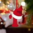 thumbnail image 5 of Utoimkio 26 Letters Red and White Christmas Ornaments Christmas Tree Decorations Pendant Christmas Tree Ornaments,Xmas Tree Hanging Decor Party Supplies, 5 of 5