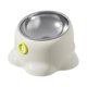 thumbnail image 1 of Comedero inclinado para gatos, ideal para viajes, para cachorros y perros pequeños. Blanco, 1 of 8