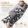 thumbnail image 3 of KLL Ultra Soft Microfiber Body Pillow Cover/Pillowcases 20"x54" with Hidden Zipper Closure-Panda1, 3 of 5