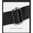 thumbnail image 2 of Crossbody bag for men, Small messenger bag with zipper and adjustable shoulder strap, Slim Shoulder Bag with Pocket, Black, 2 of 5