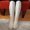 White, variant on Dyfzdhu Knitted Stockings For Women Autumn Winter Solid Color Thigh High Long Tube Stocks Thermal Stockings