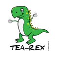 thumbnail image 3 of Grindstore - Taza modelo Tea-Rex (Blanco), 3 of 3