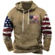 thumbnail image 3 of Sudadera con capucha con estampado de bandera de EE. UU. a la moda para hombre, tendencia de hip hop, ropa vintage Harajuku, novedad de primavera y otoño, sudaderas, tops de gran tamaño, 3 of 5