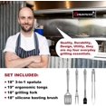 thumbnail image 2 of Grill Accessories ROMANTICIST, 4 unidades, resistentes, para Top Chef, 2 of 6