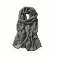 thumbnail image 5 of Fewfanhot Women Printed Sheer Crinkle Scarf Lightweight Long Neck Wrap Breathable Summer Shawl Accessory, 5 of 7