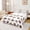 White Brown, variant on Erosebridal Softball Sports Kids Twin Sheet Sets, Pink Watercolor Bow Bedding, 3 Pieces