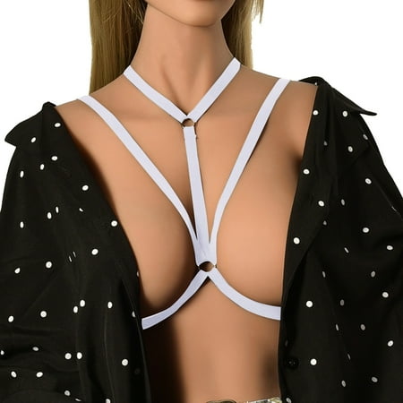 

Women Exotic Lingerie Soft Breathable Punk Goth Style Bra Daily Comfy Leisure Holiday Party Vacation Sleepwear Underwear Gifts To Lovers