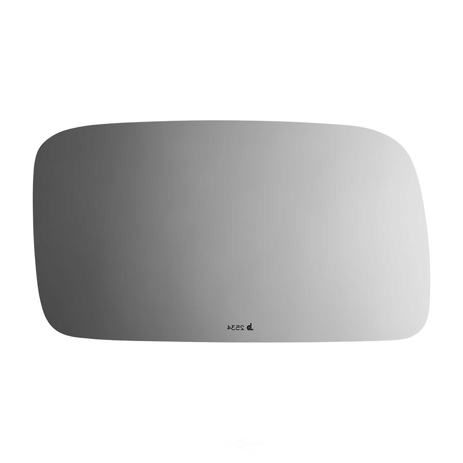Burco Side View Mirror Replacement Glass - Clear Glass - 2534