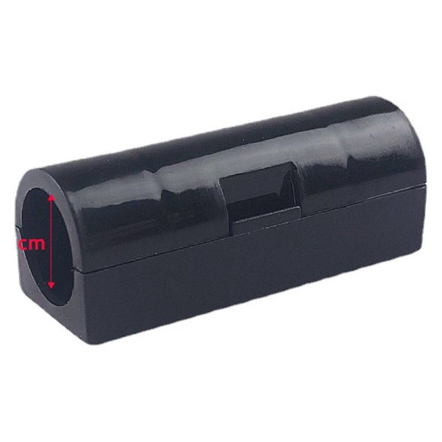 80 piezas de clips de cable organizadores autoadhesivos, negro TUNC Sencillez