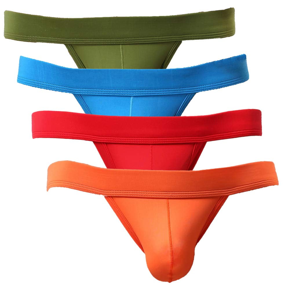 Summer Code Men's Briefs Soft Bulge Bikini Sexy Underwear Pack