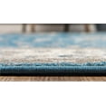 thumbnail image 5 of Unique Loom Salzburg Collection Area Rug (7' 1" x 10' Rectangle Light Blue/Gray), 5 of 7