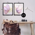 thumbnail image 3 of Stupell Industries Girls Glam Butterfly Wings Animals & Insects Painting Black Floater Framed Canvas Art Print Wall Art, 25 x 31, Set of 2, 3 of 9
