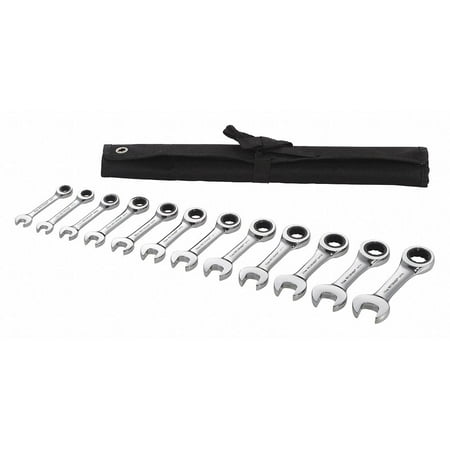 

Westward Combo Wrench St Steel Fll Plish Standard 54DG31